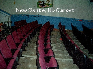 New Seats Installed 